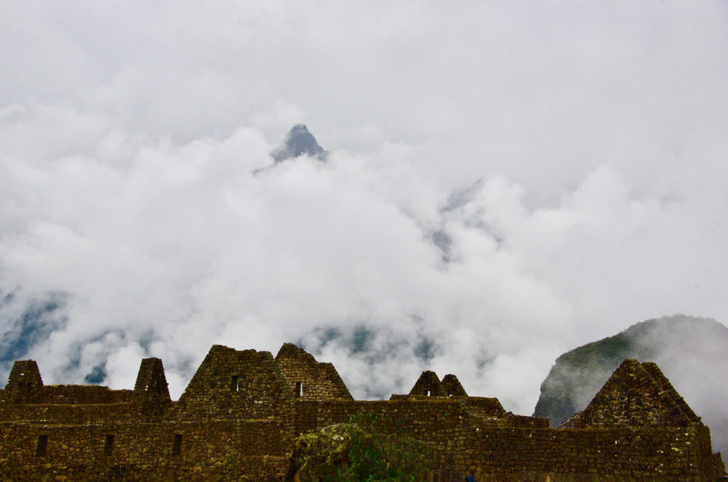 Cloud Cover Machu Picchu