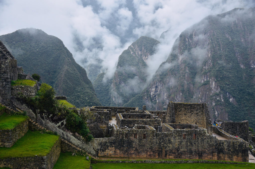 Entire Ruins Machu Picchu