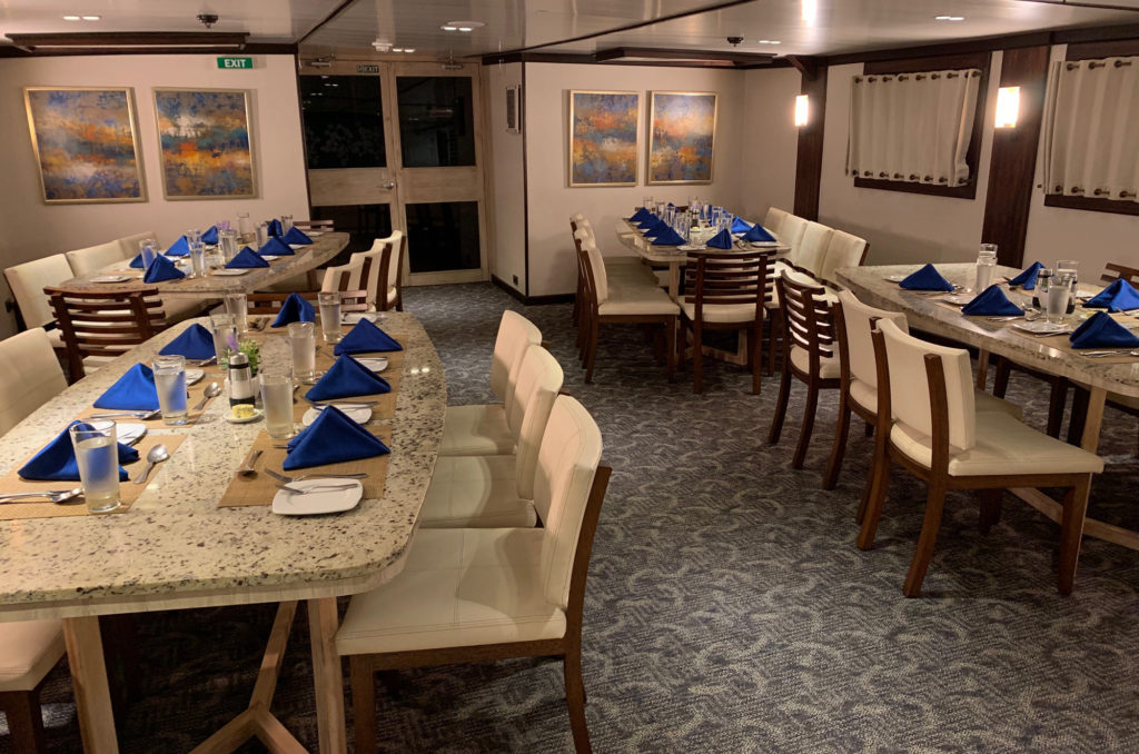 Ship dining room