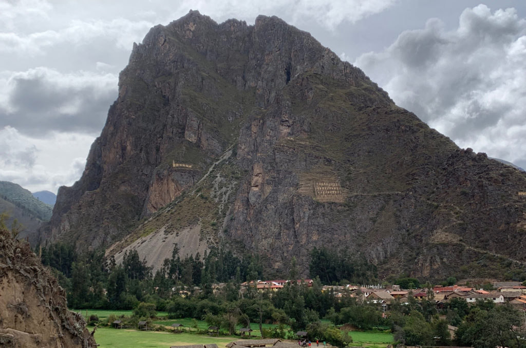 the face in the mountain