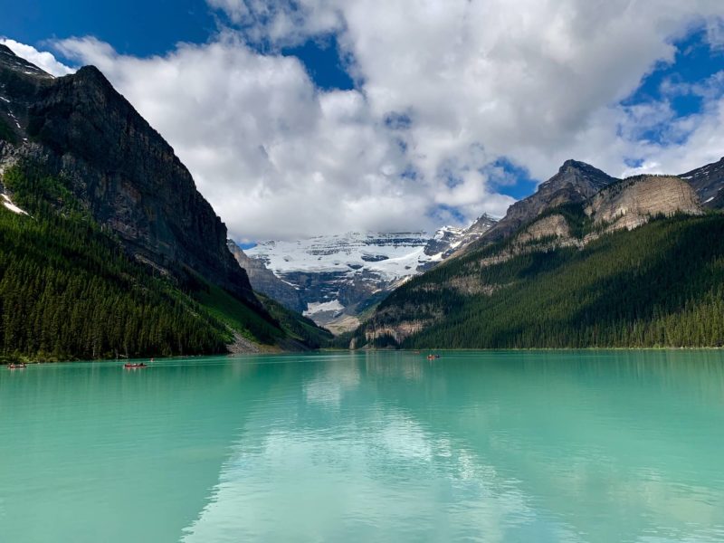 Lake Louise and Mountains - Banff, Canada