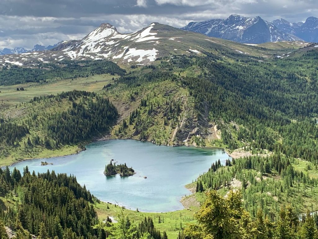 High Mountain with Lake View - Banff, Canada