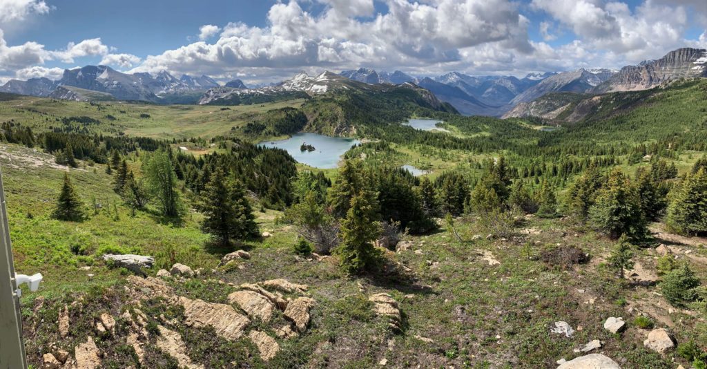 Mountain View of Lake - Banff, Canada