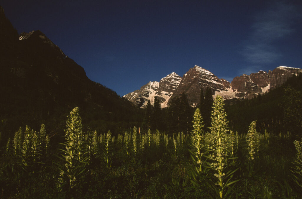 Maroon Bells mountains, outside of Aspen, Colorado