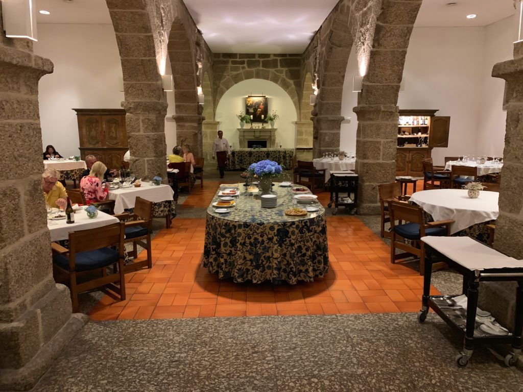 Monastery dining area