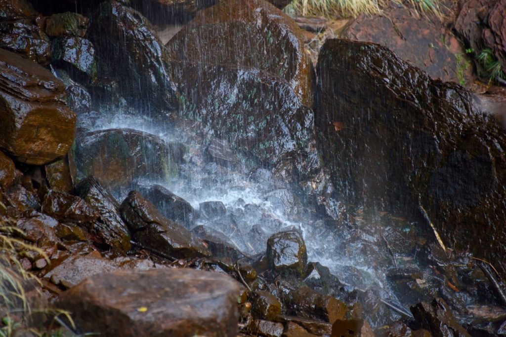 Mini Waterfall on the Rocks