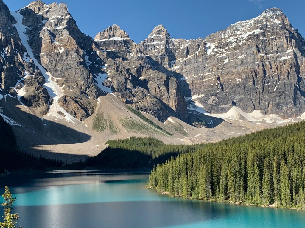 View of Moraine Lake, Banff, Canada