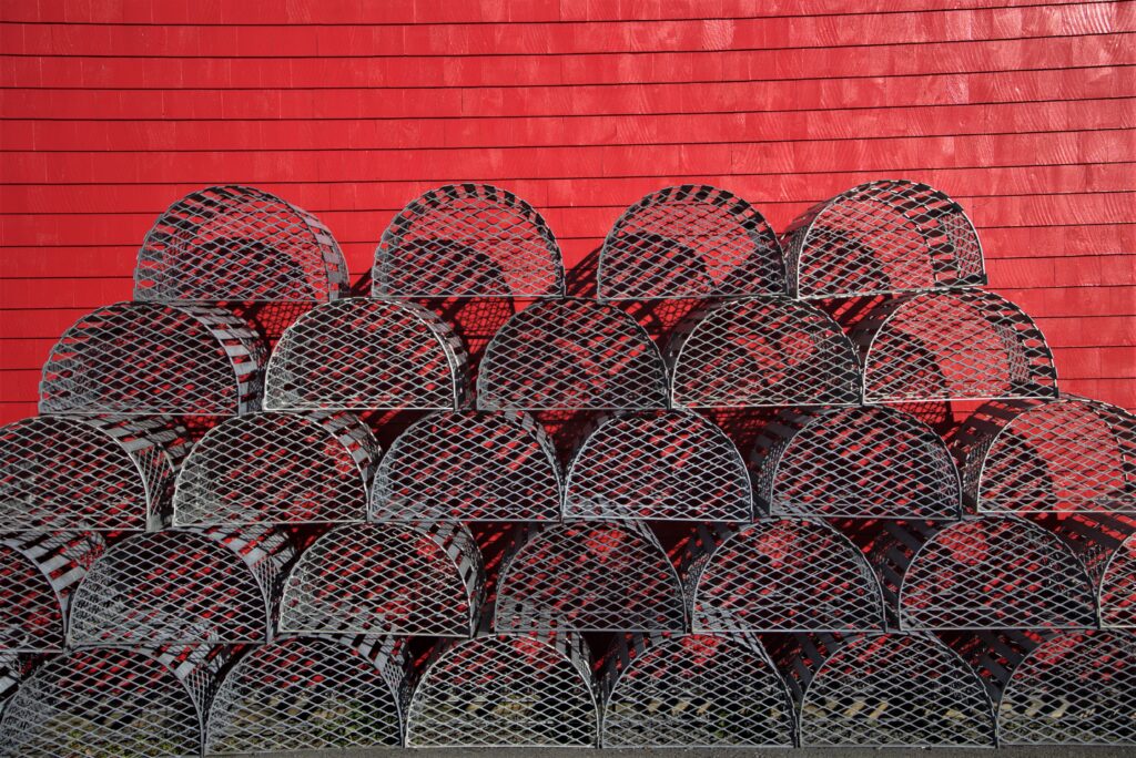 Lobster traps, Nova Scotia