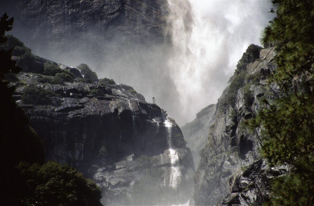 Yellowstone waterfall